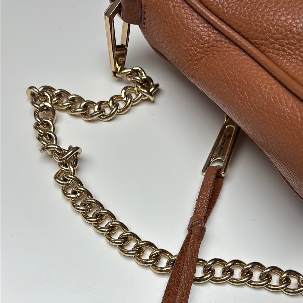 Rebecca Minkoff Brown Leather Crossbody Bag - Picture 9 of 14